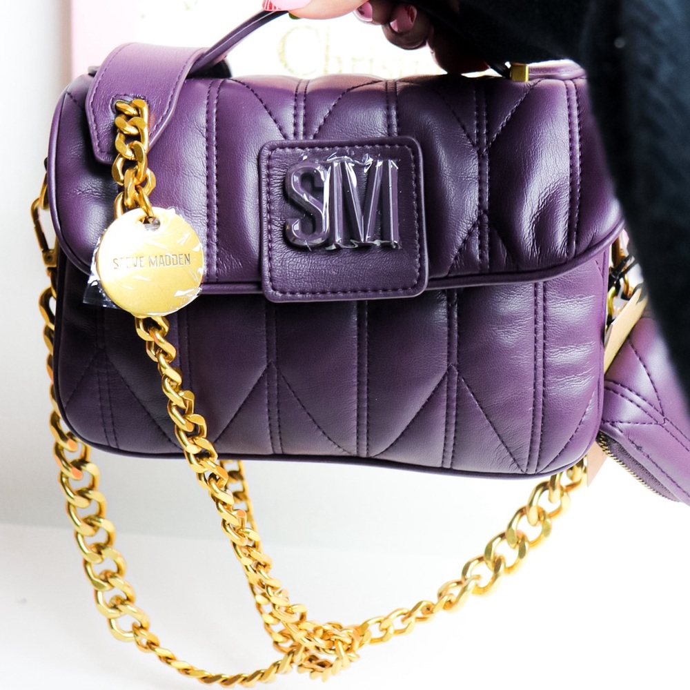 Steve Madden Handbag plum color